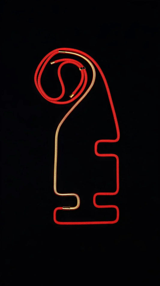 Linea 12: Architectural Necklace | Gold or Silver Springs