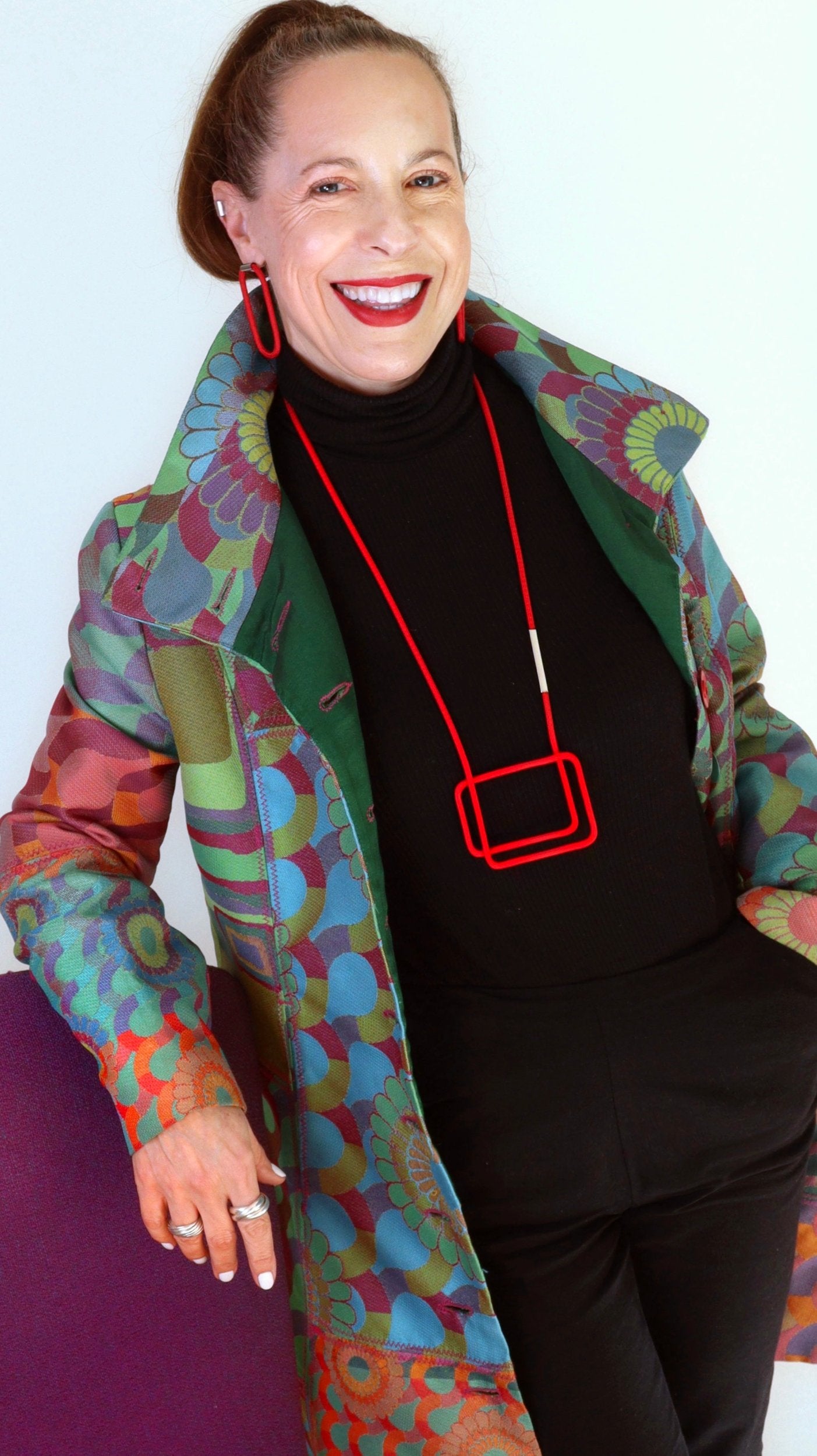 Linea 5 Rectangular Geometric Necklace