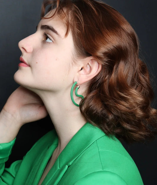 Colorful Petal Earrings - Minimalist Modern Jewelry - Create matching sets