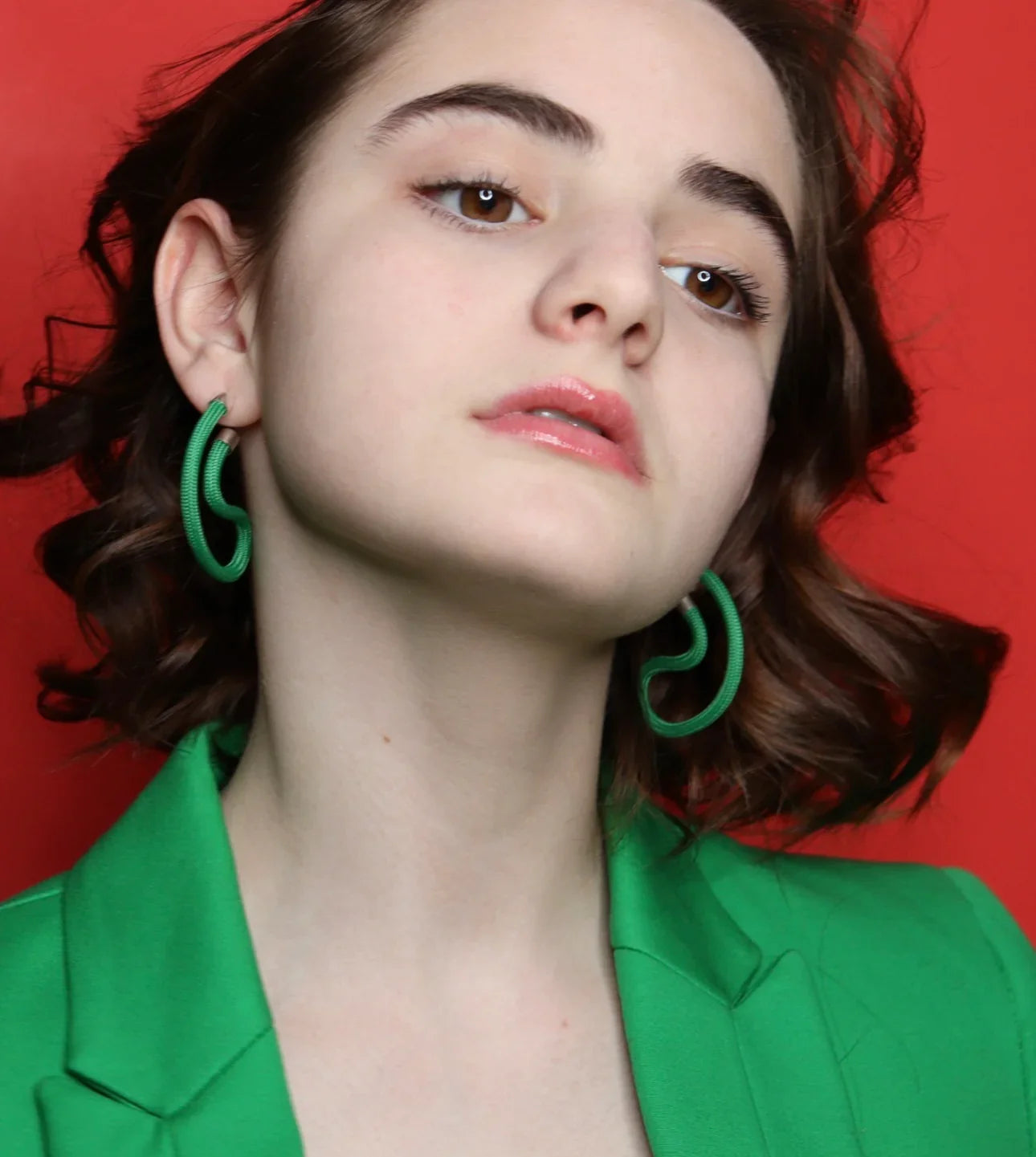 Colorful Petal Earrings - Minimalist Modern Jewelry - Create matching sets