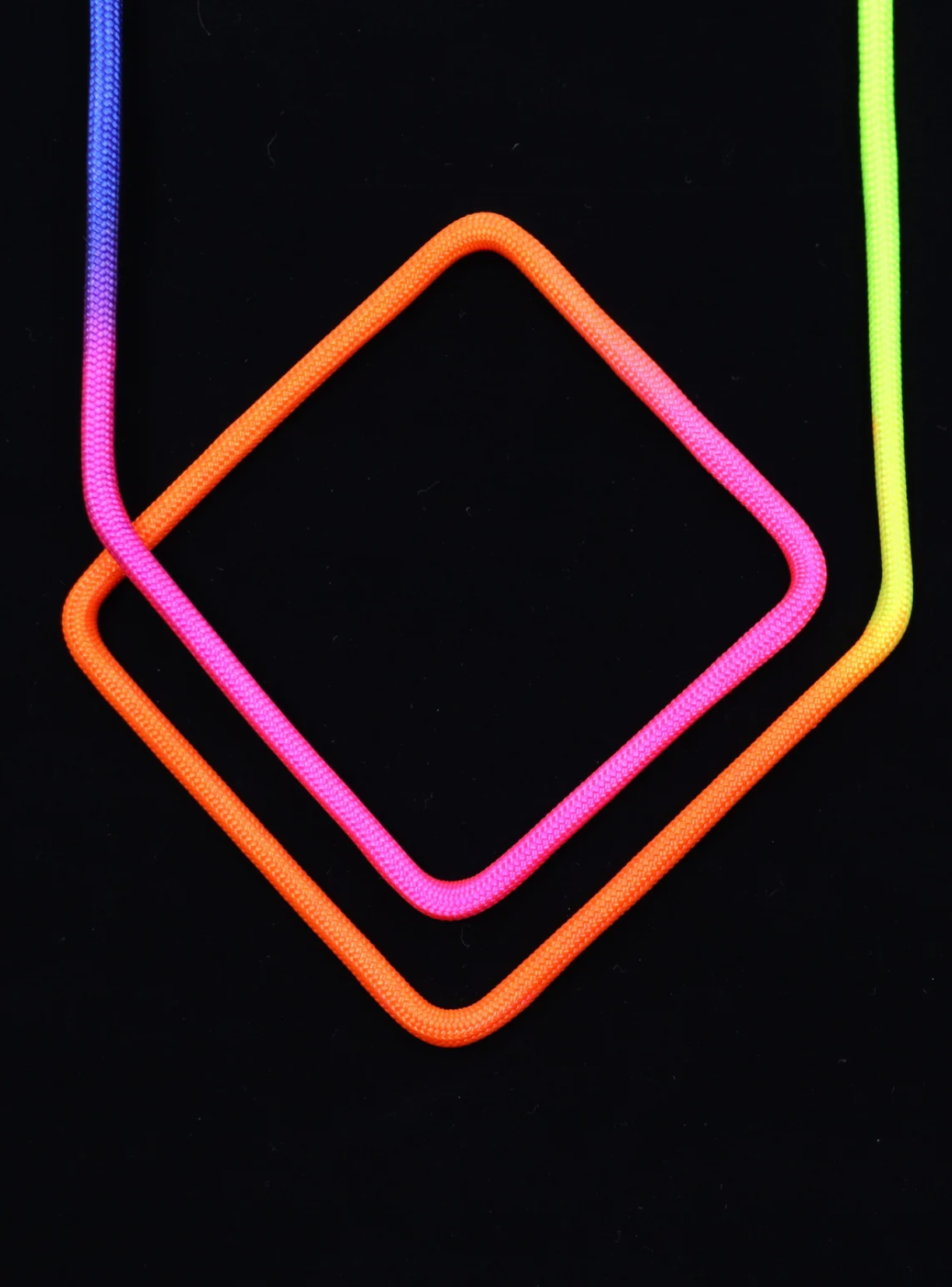 Linea 38: Diamond Rainbow Necklace | Modern Minimalist Jewelry