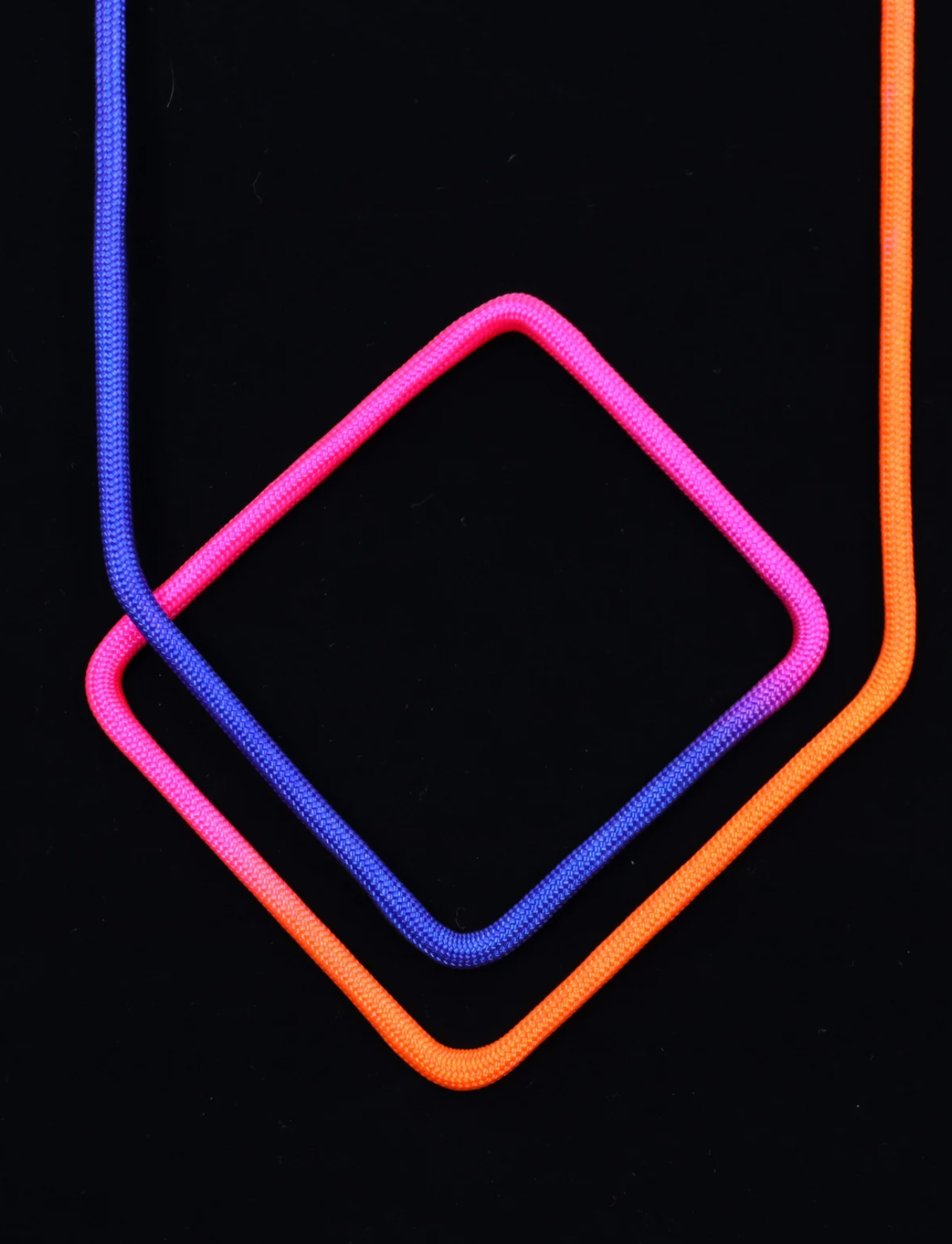 Linea 38: Diamond Rainbow Necklace | Modern Minimalist Jewelry