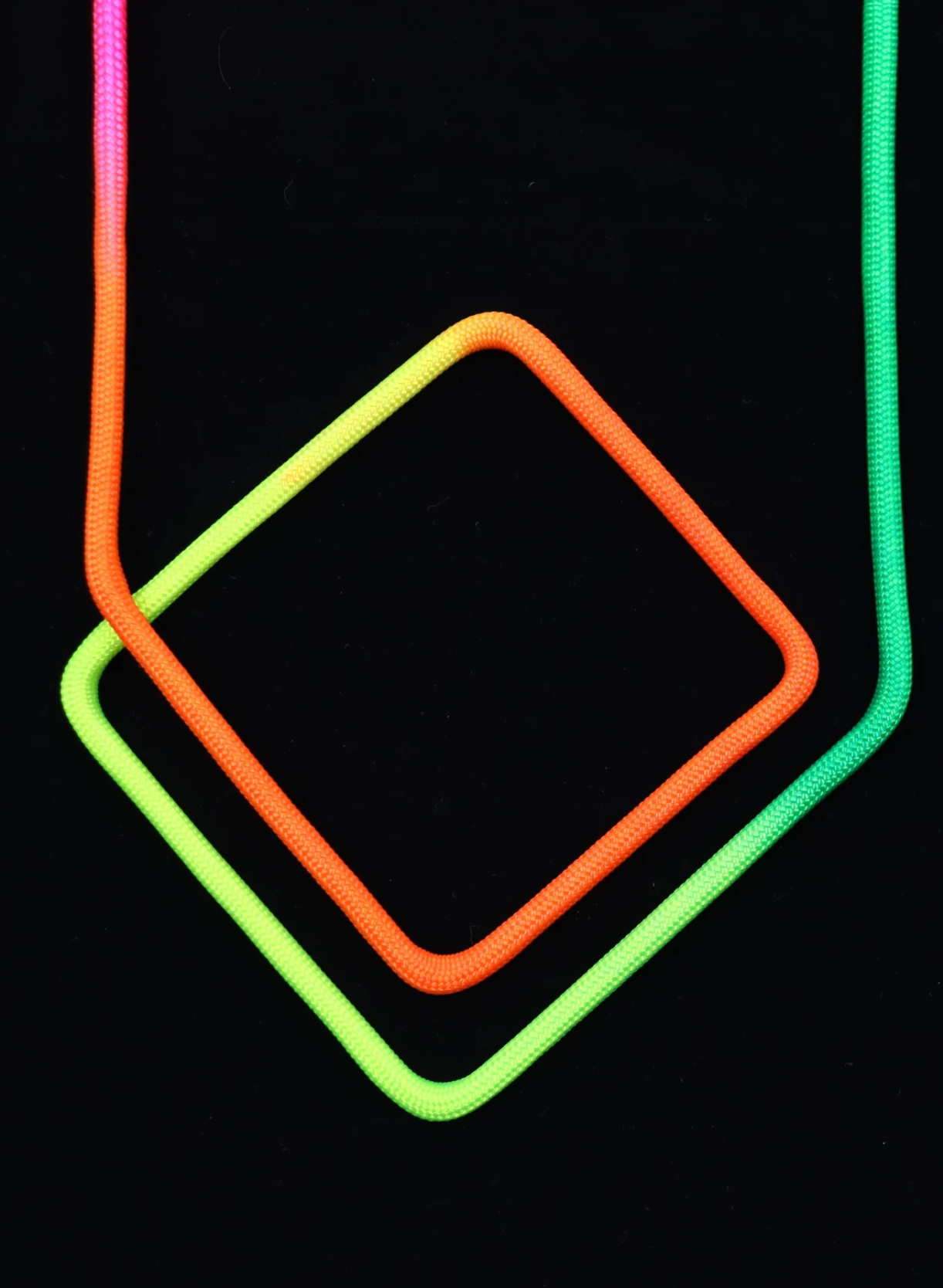 Linea 38: Diamond Rainbow Necklace | Modern Minimalist Jewelry